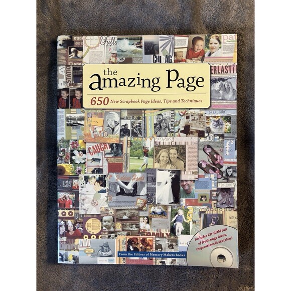 The Amazing Page 650 New Scrapbook Page Ideas, Tips And Techniques - Picture 1 of 2